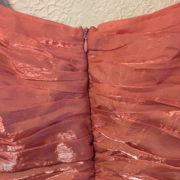 Storia Rose-Pink Puff Sleeve Maxi Dress - Picture 5 of 6